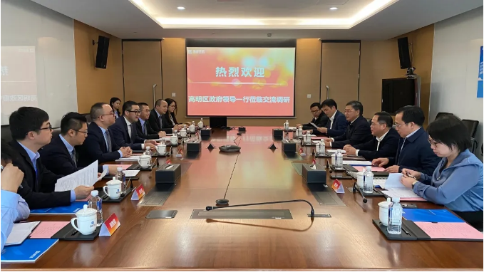 高明區(qū)區(qū)委書(shū)記楊永泰一行到MK体育環(huán)境調(diào)研